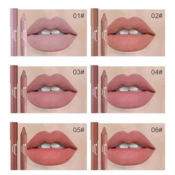 Amazon | マットな口紅くっつかない口紅、回転リップスティック